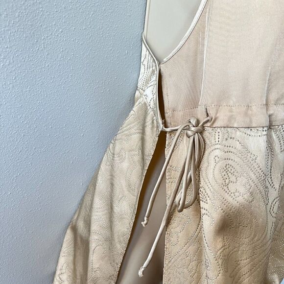 Development by Phillip Lim Side Tie Silk Like Top Size 8 - Picture 2 of 7